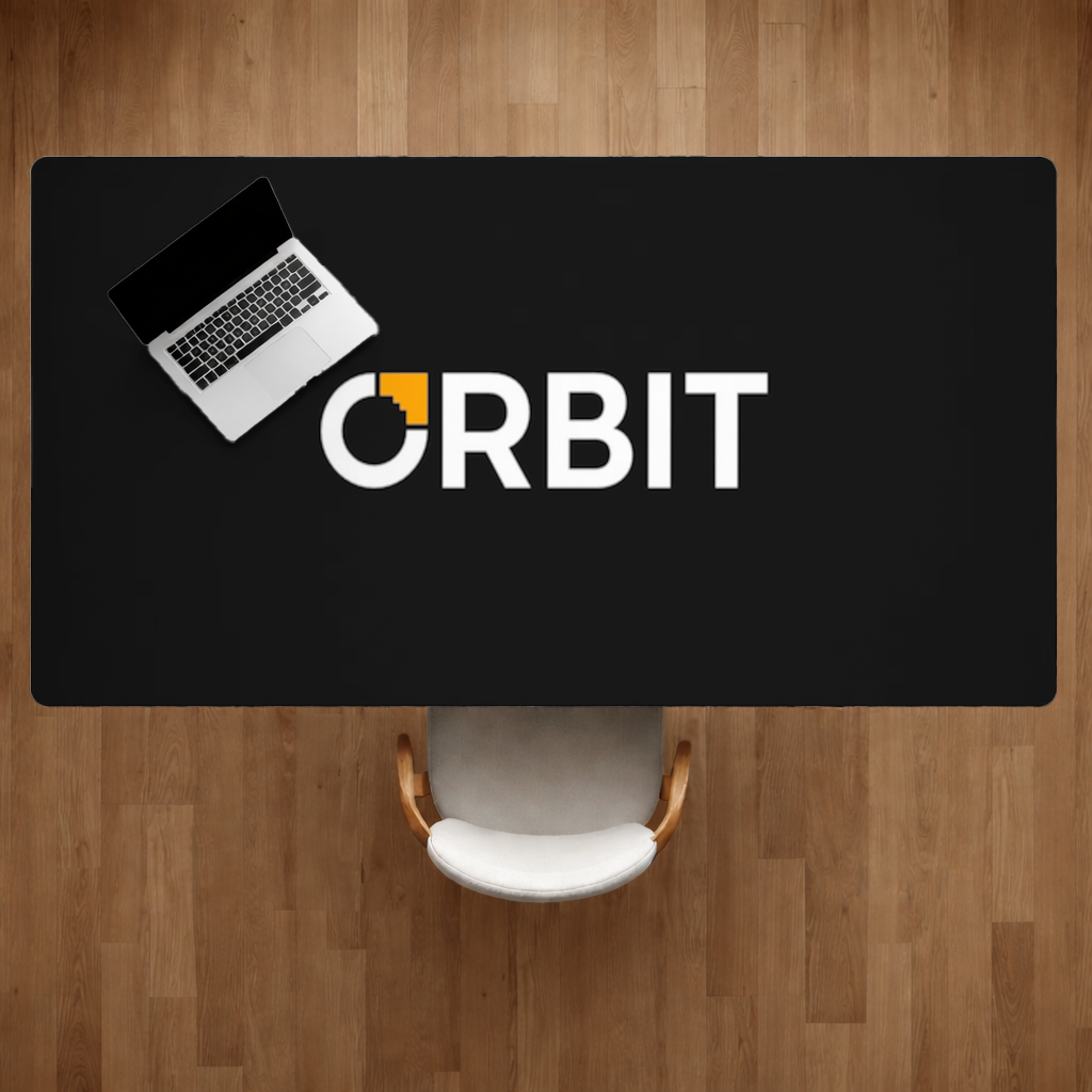 Orbit Logo Masa Matı