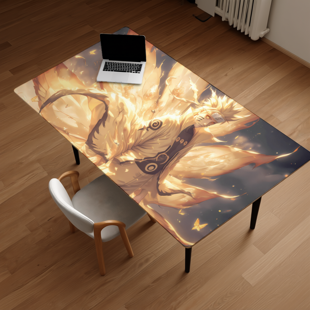 Naruto Uzumaki  Kurama Chakra Mode Awakening Desk Pad