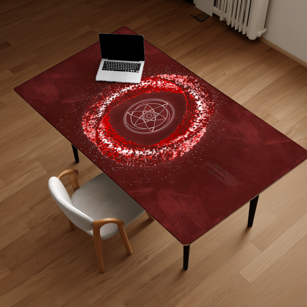 Mangekyō Sharingan  The Infinite Vortex of Power Desk Pad