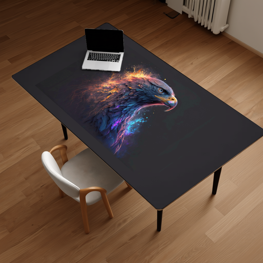 Kartal resmi  Güç ve özgürlüğün simgesi. Masa Matı