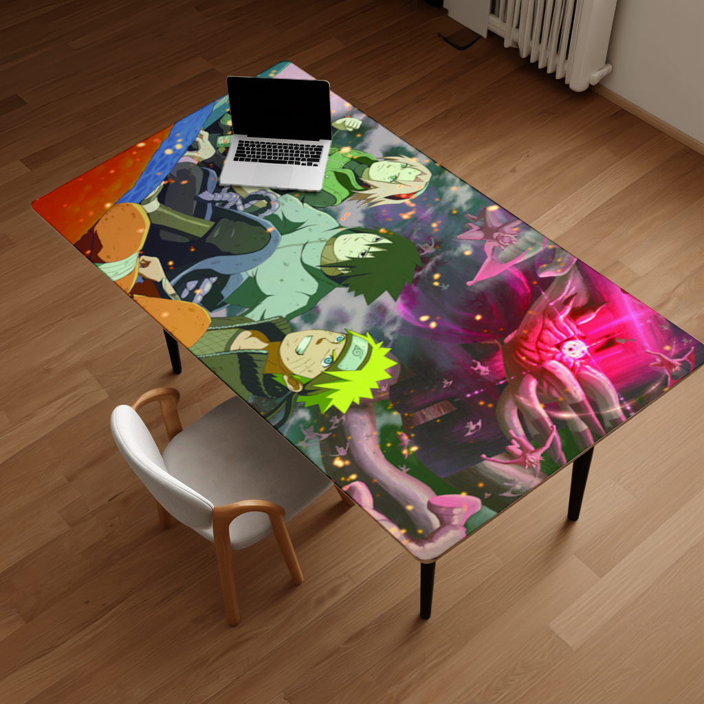 Ninja Team Giant Monster Battle Desk Pad