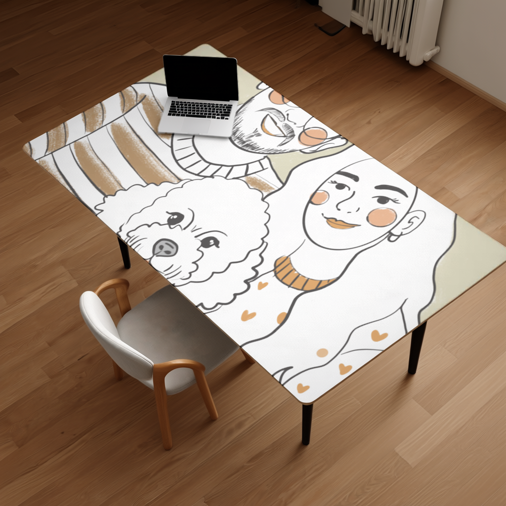 Our Family Desk Pad