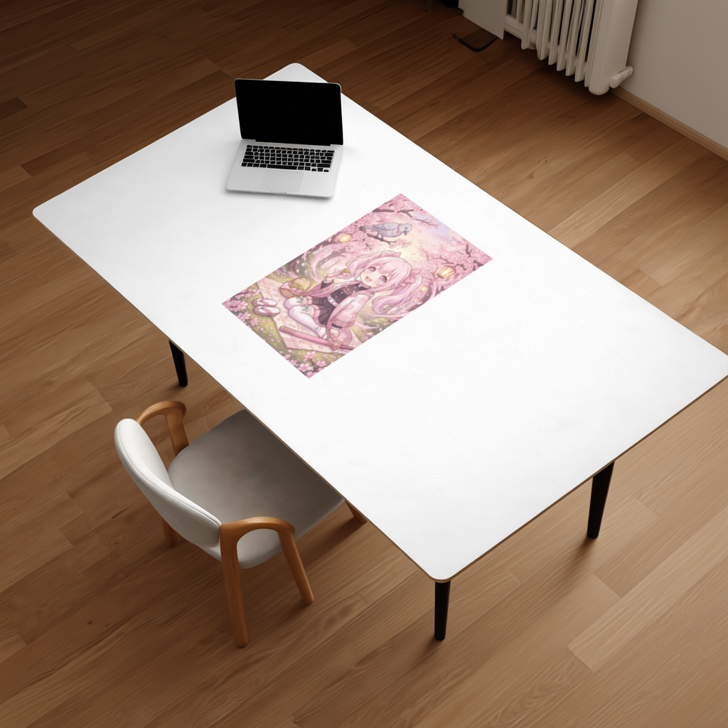 Hanami hokiralı halı Desk Pad