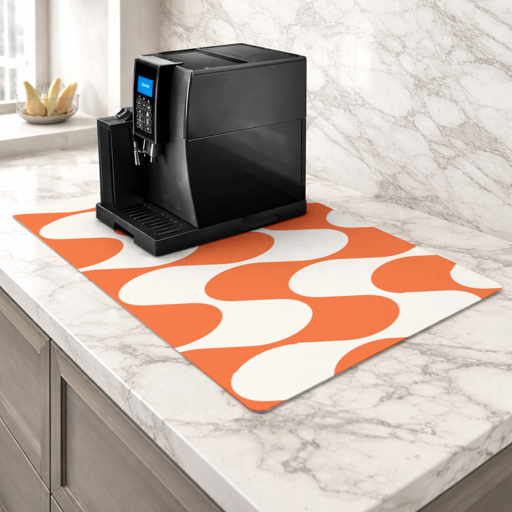 Seamless repeating pattern Coffee Machine Base Mat