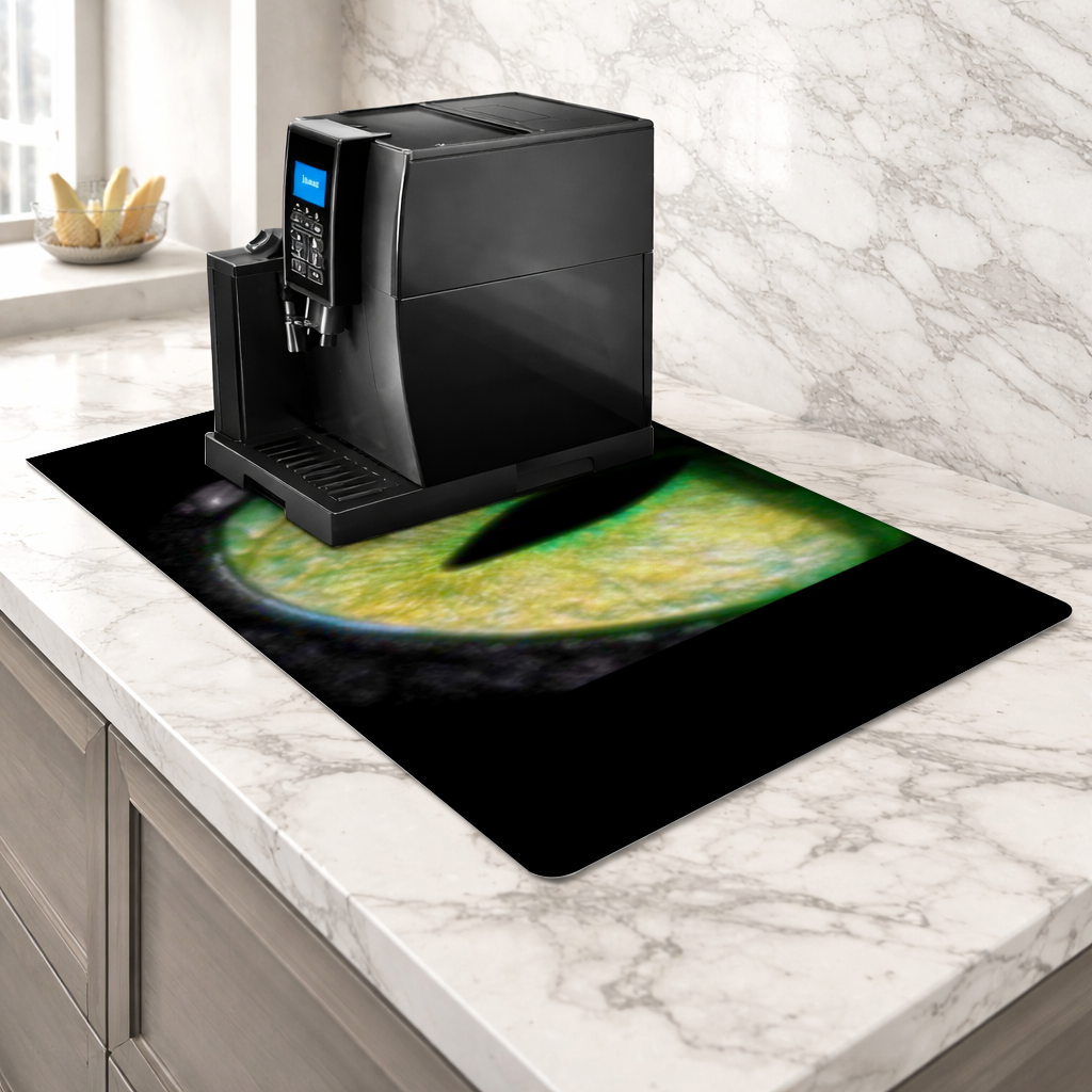 Phanter eye. Coffee Machine Base Mat