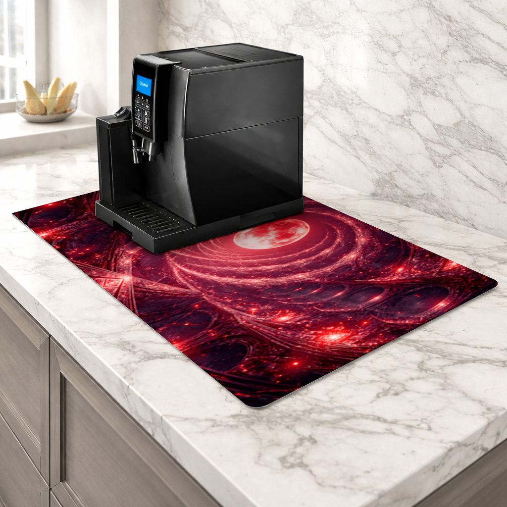 Itachi Uchiha Master of Eternal Tsukuyomi  Time Coffee Machine Base Mat