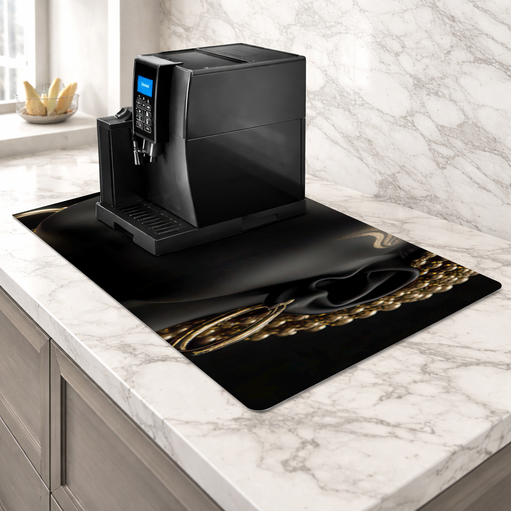 Gold Afrofuturistic Black Woman 