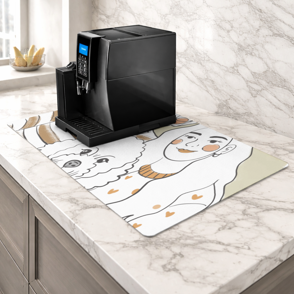 Our Family Coffee Machine Base Mat