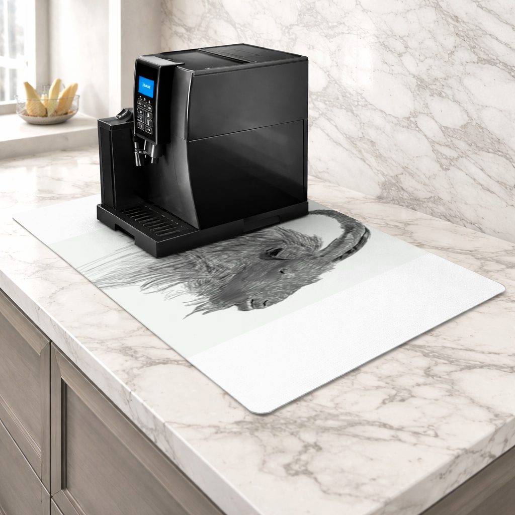 Goat Coffee Machine Base Mat