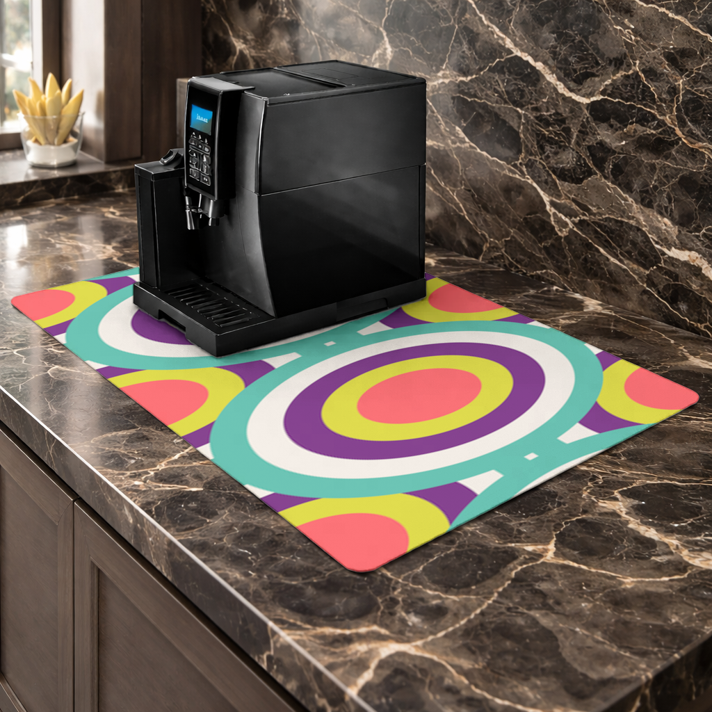 Colorful Geometric Circle Pattern 