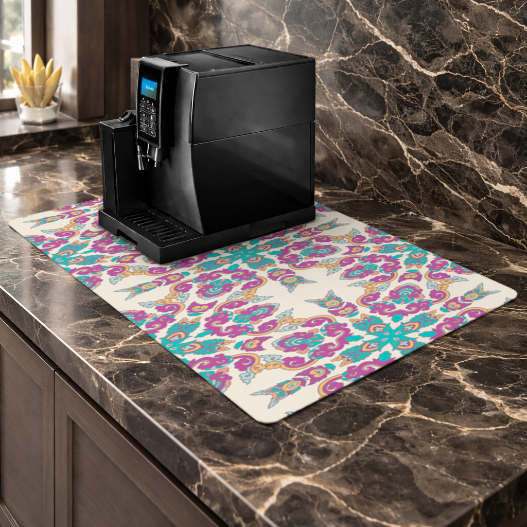 Colorful Oriental Symmetrical Mandala Pattern 