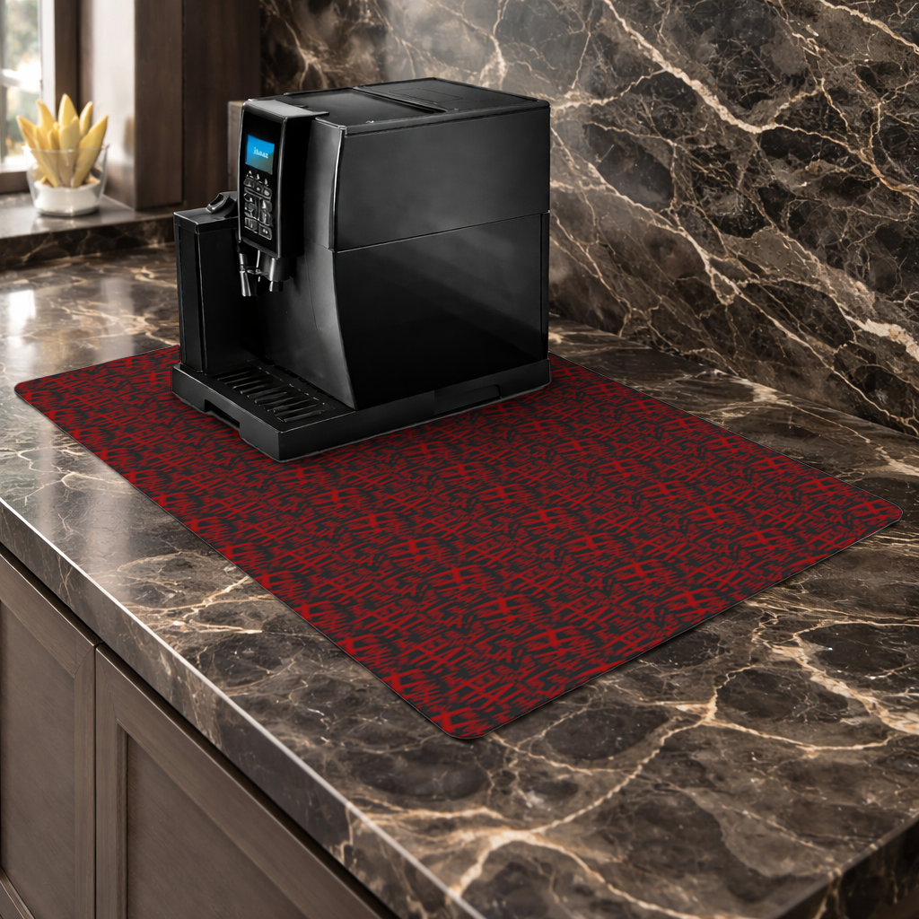 JOKER LAUGH PATTERN Coffee Machine Base Mat