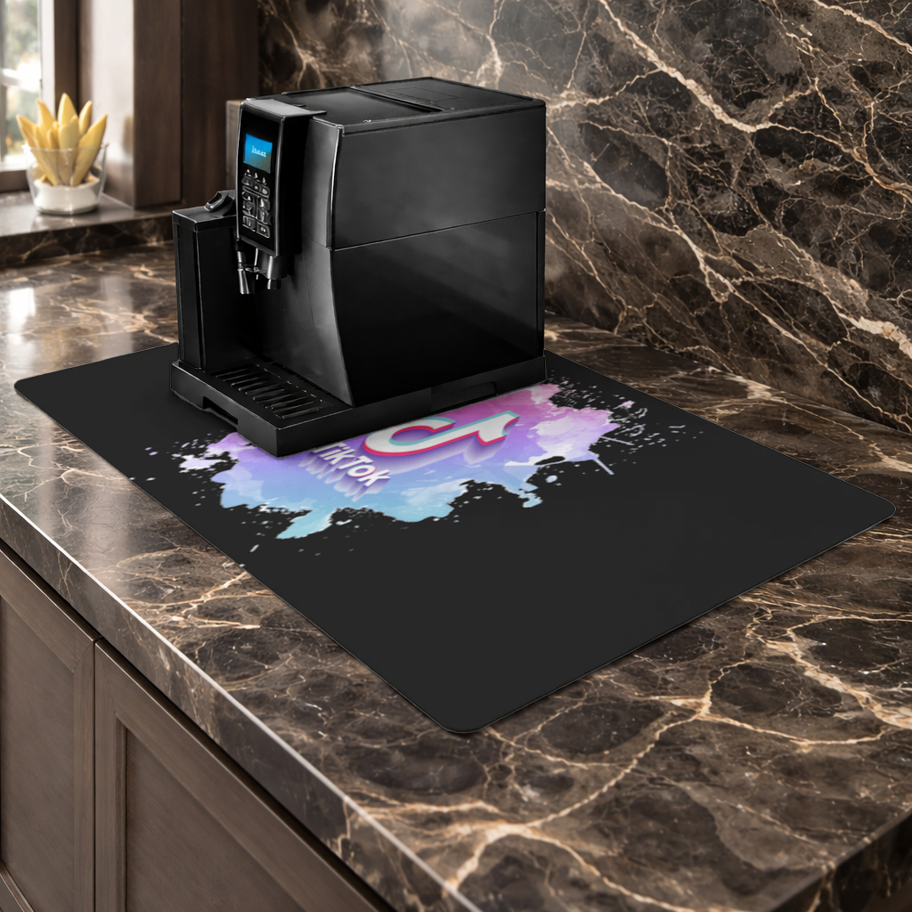 TikTok Logo with Watercolor Effect 