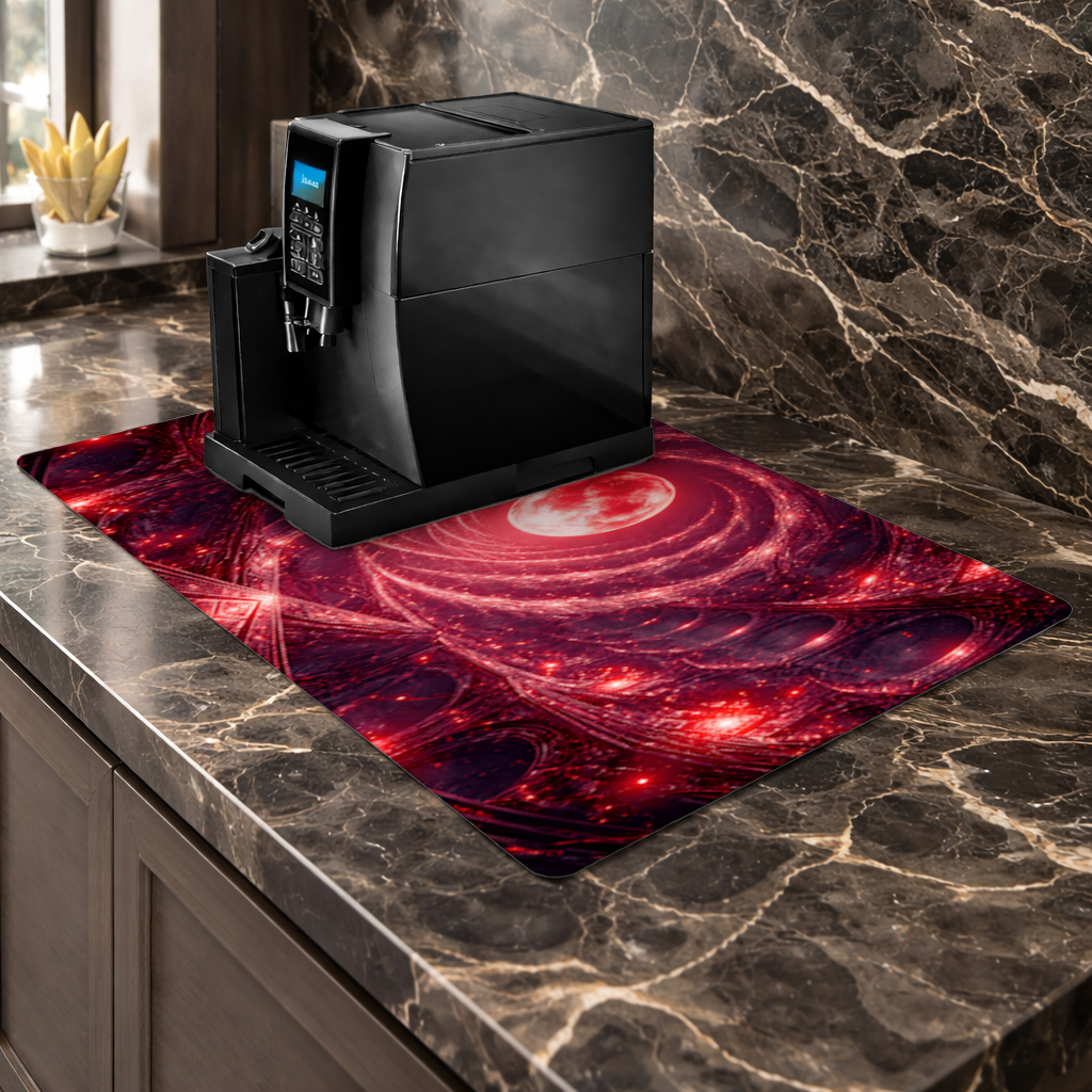 Itachi Uchiha Master of Eternal Tsukuyomi  Time Coffee Machine Base Mat