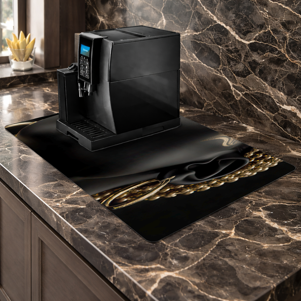 Gold Afrofuturistic Black Woman 