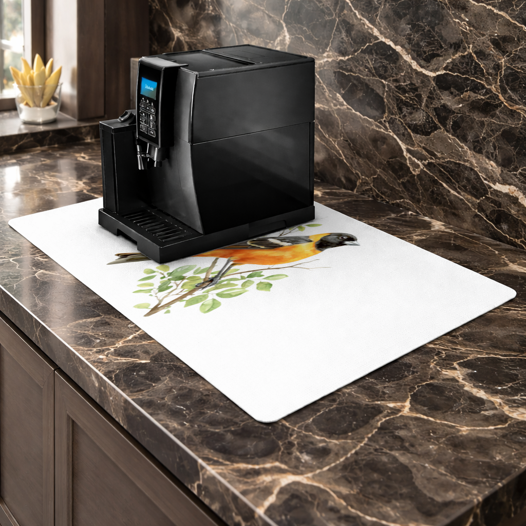 Baltimore Asma Kuşu Dalda Kahve Makinası Alt Matı