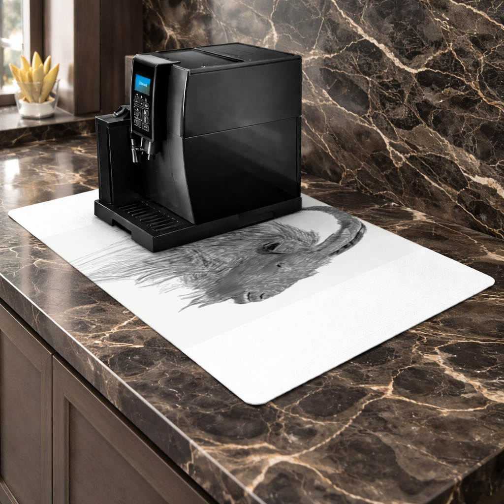 Goat Coffee Machine Base Mat