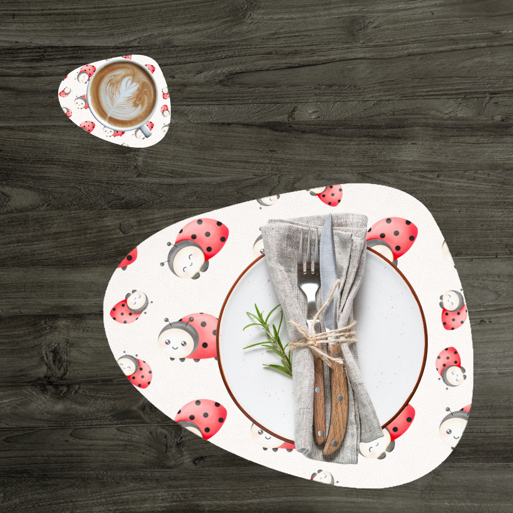 Cute Kawaii Ladybug Pattern 