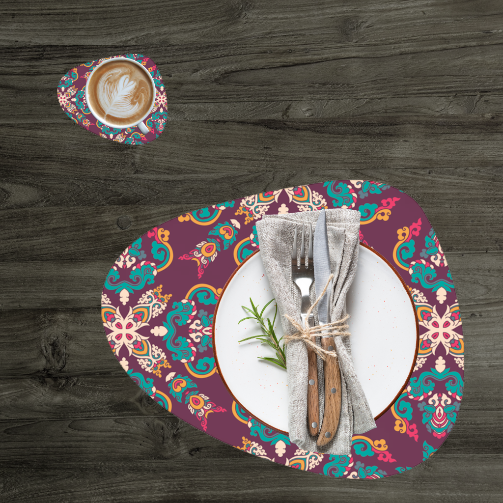 Colorful Ottoman Inspired Mandala Pattern 