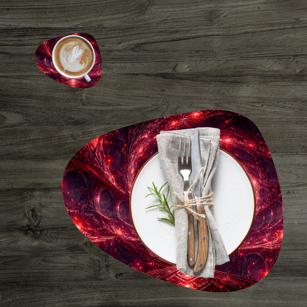 Itachi Uchiha Master of Eternal Tsukuyomi  Time Charger Plate Set  12 Pieces