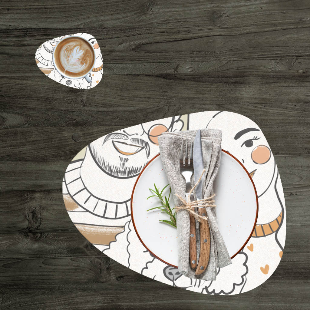 Our Family Charger Plate Set  12 Pieces