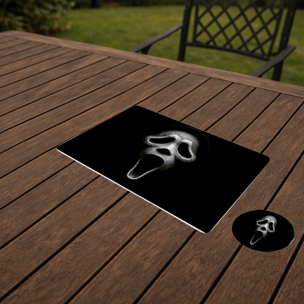 Ghostface The Scream from the Shadows Charger Plate Set  12 Pieces