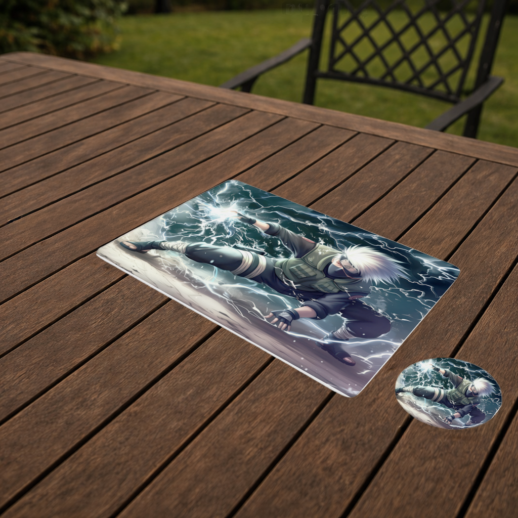 Kakashi Hatake  The Roar of the Lightning Blade Charger Plate Set  12 Pieces