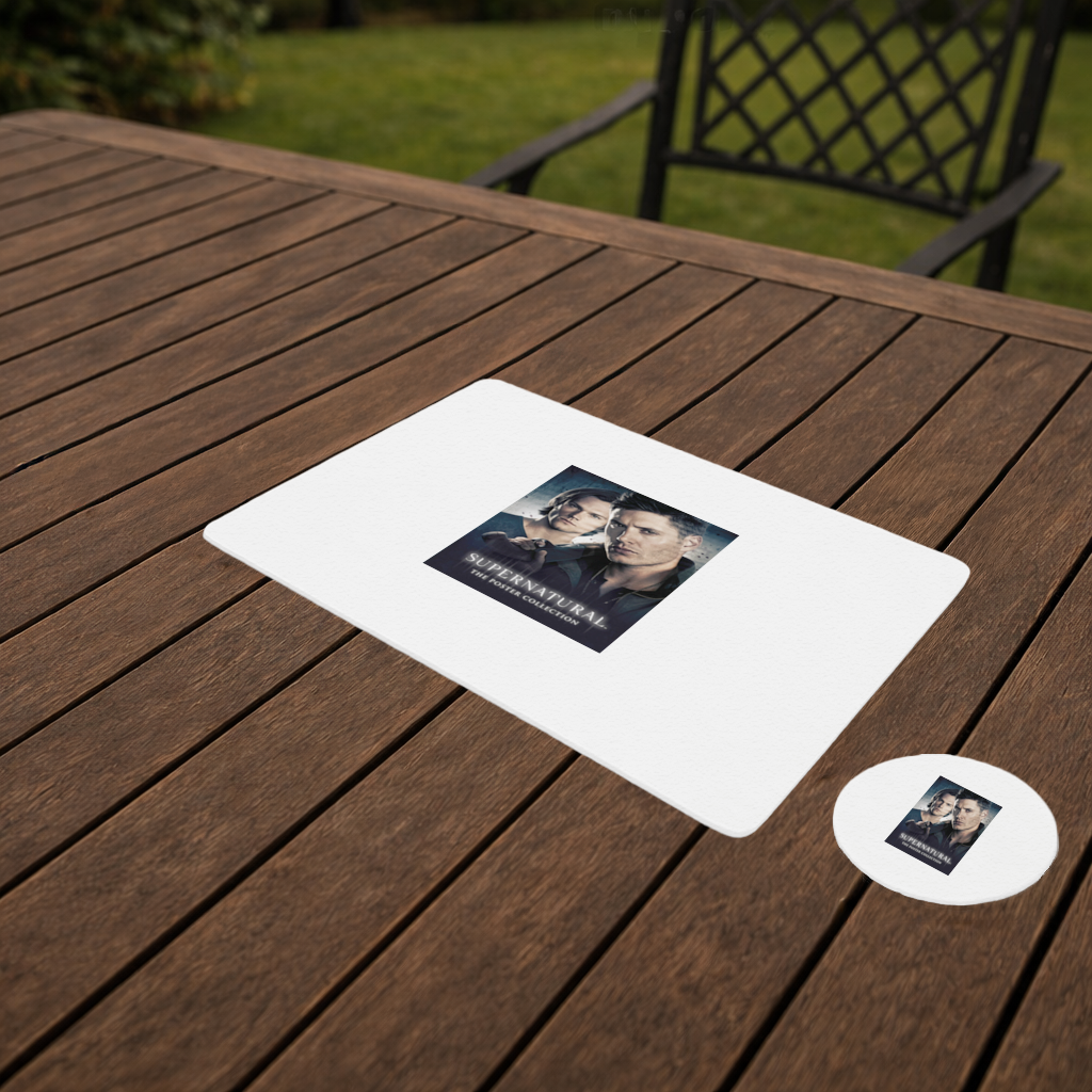 Supernatural Tasarım Servis Tabağı Altlığı (12 Adet)