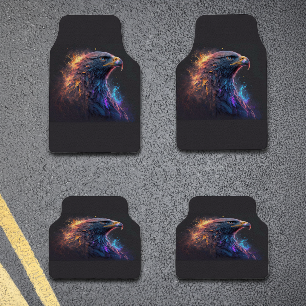 Eagle image  A symbol of strength and freedom. Car Floor Mats