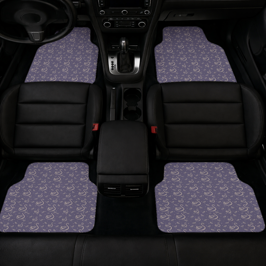 kuğu pattern deseni Car Floor Mats