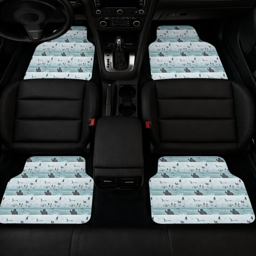 Sea and Birds A Design Interpretation of Freedom Car Floor Mats