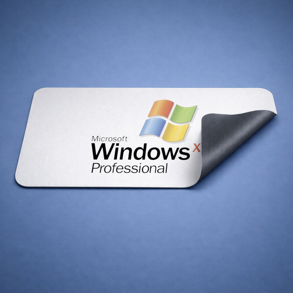 Digital Nostalgia Windows XP Iconic Logo Mouse Pad