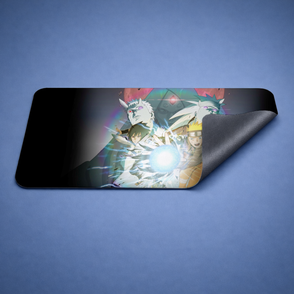 Naruto  Sasuke  Ultimate Rasengan Chidori Clash Mouse Pad