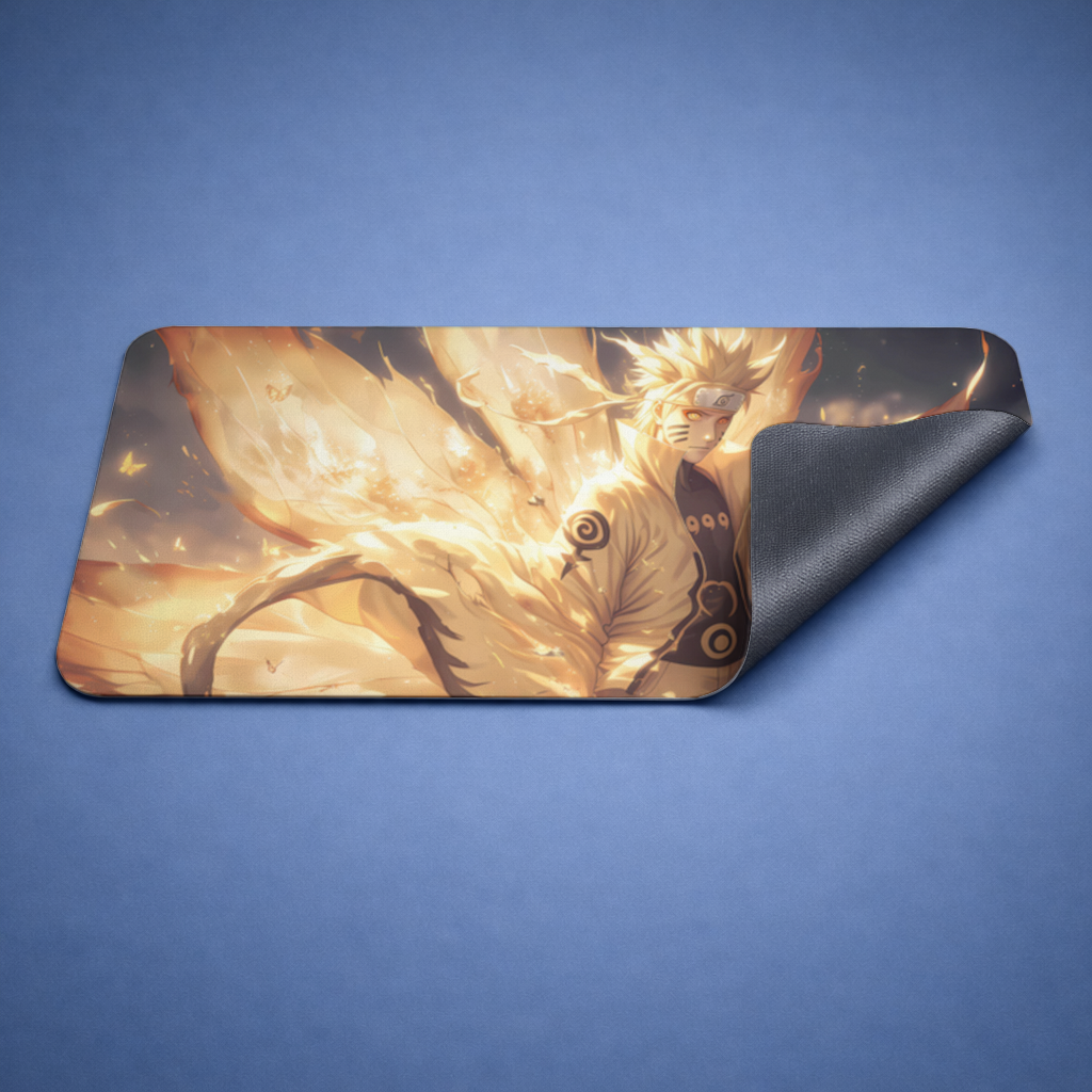 Naruto Uzumaki  Kurama Chakra Mode Awakening Mouse Pad