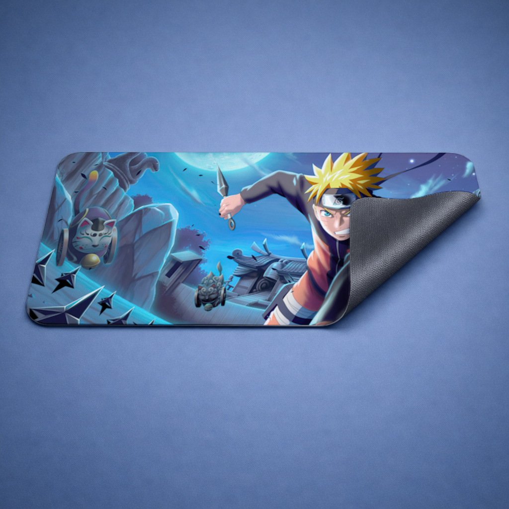 Naruto Uzumaki  Shinobi Strike Under the Moonlight Mouse Pad