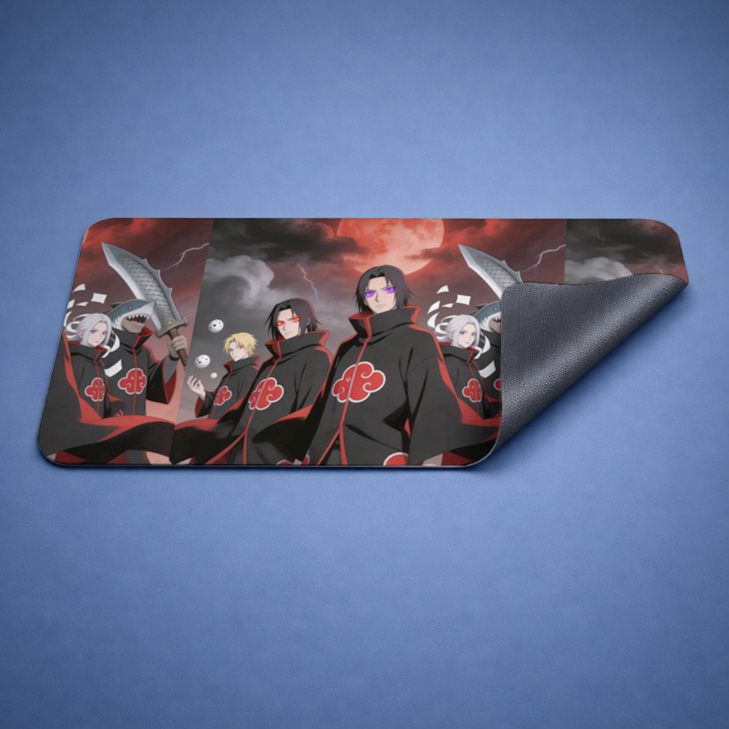 Akatsuki Members  Shadows of the Red Cloud Mouse Pad