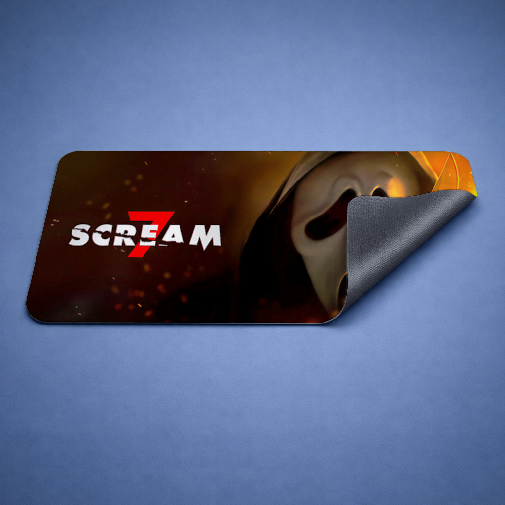 Horror Movie Ghost Fan Art Mouse Pad