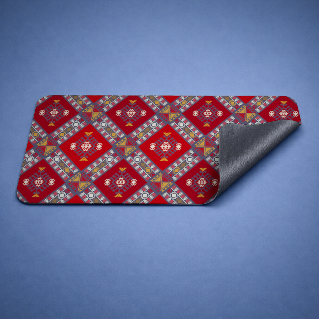 Geleneksel Kilim Desenli Motif Mouse Pad