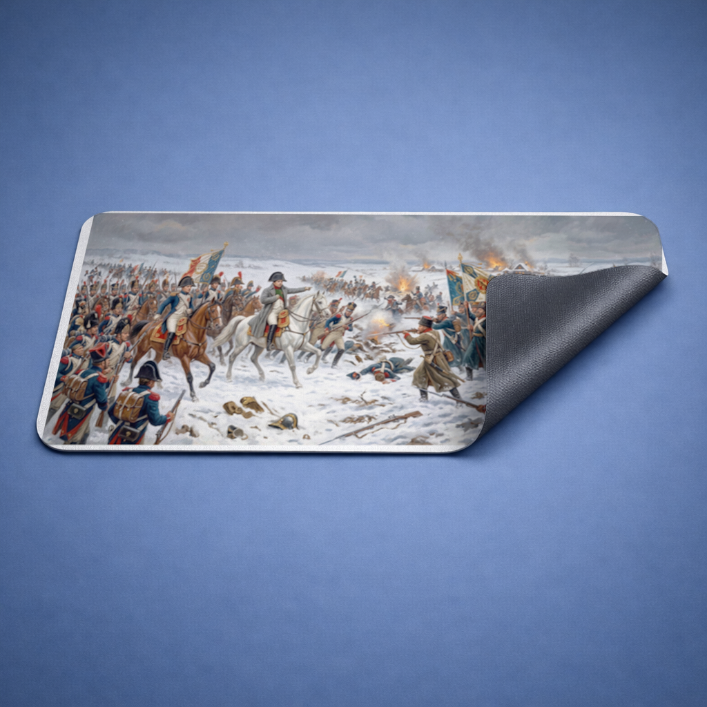 Epic Napoleon Russian Campaign Mouse Pad