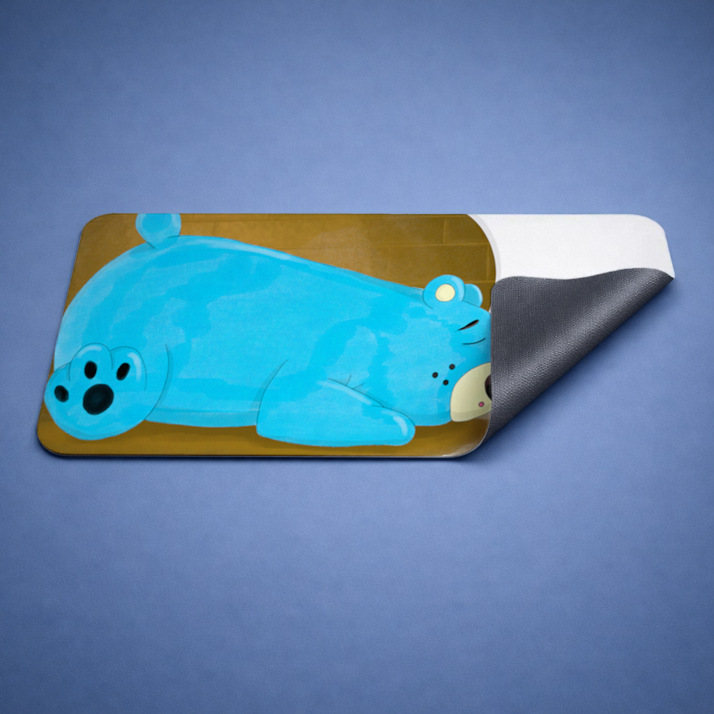 Blue teddy bear Pooli-Fairytale Character