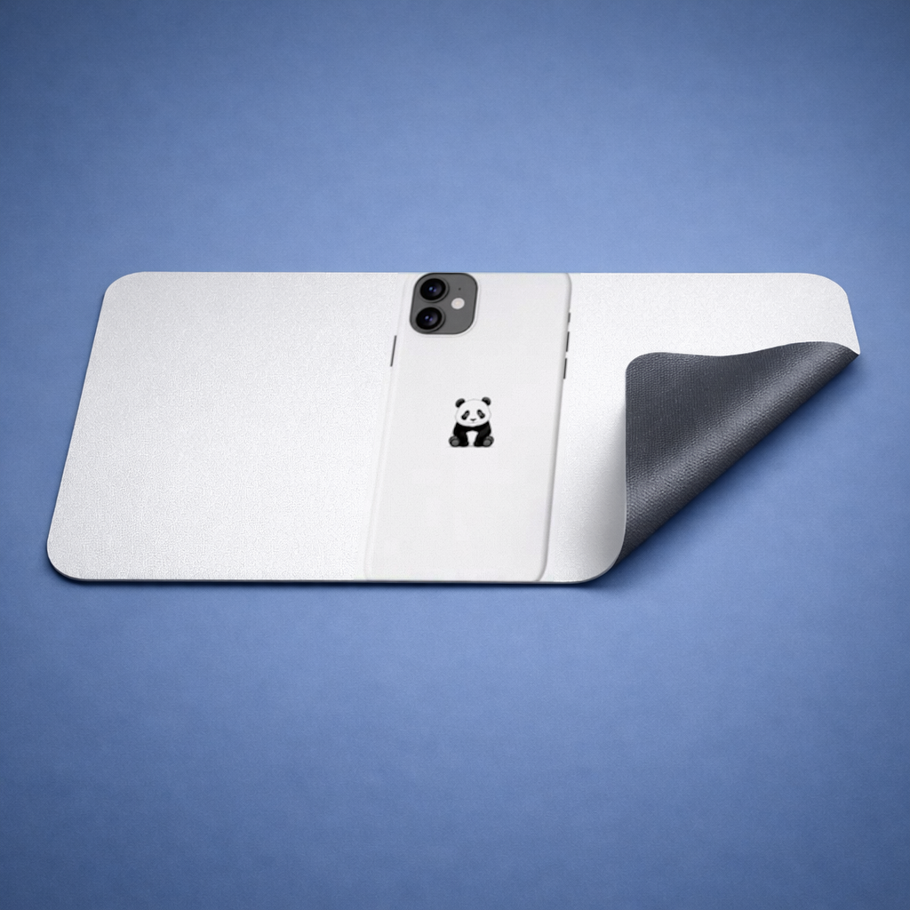 Minimalist Panda Phone Case Mouse Pad