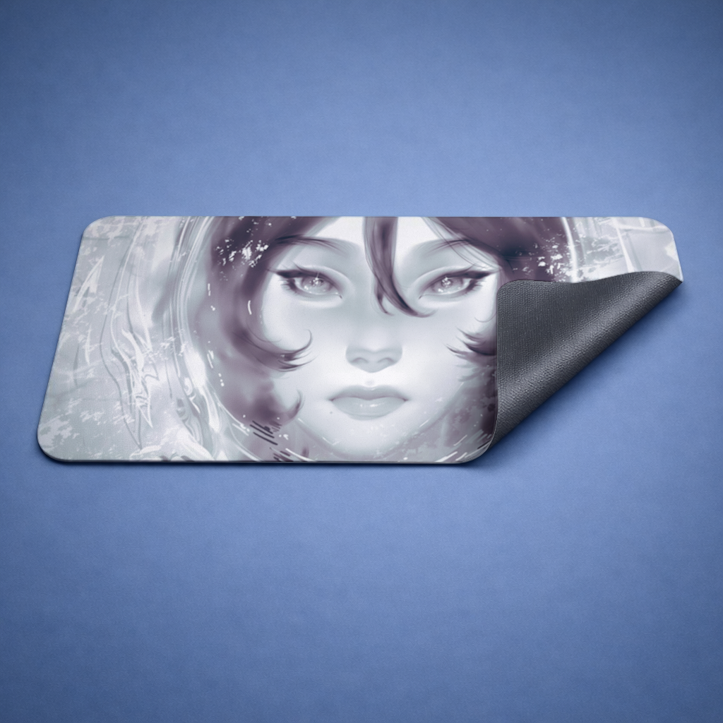 Lacin Figure Portrait Mouse Pad