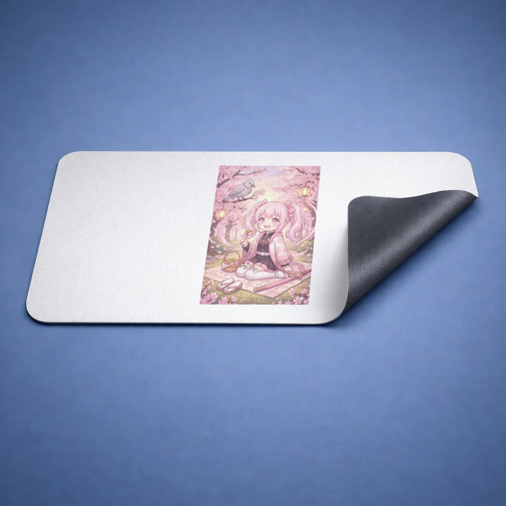 Hanami hokiralı halı Mouse Pad
