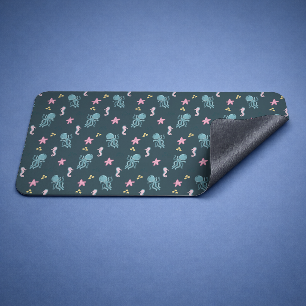Sevimli Deniz Canlıları Mouse Pad