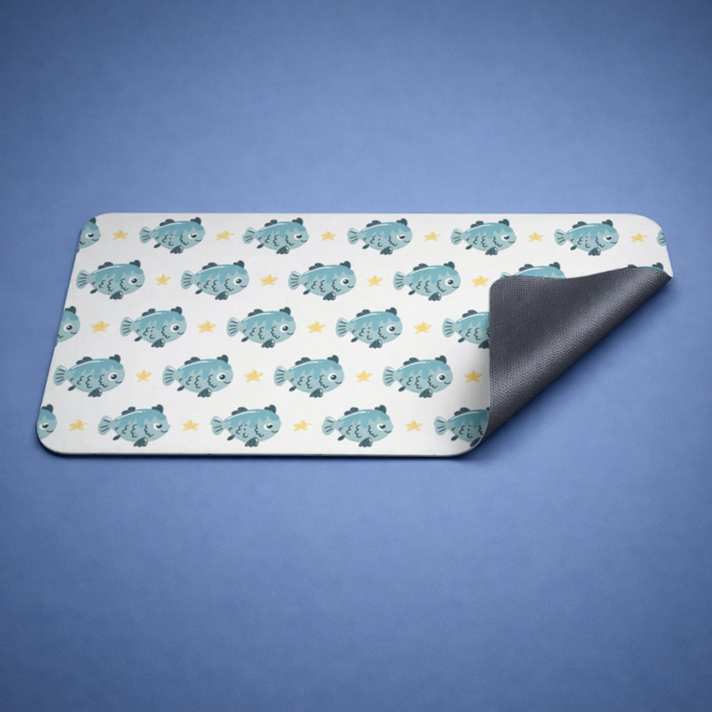 Cute Fish Mouse Pad