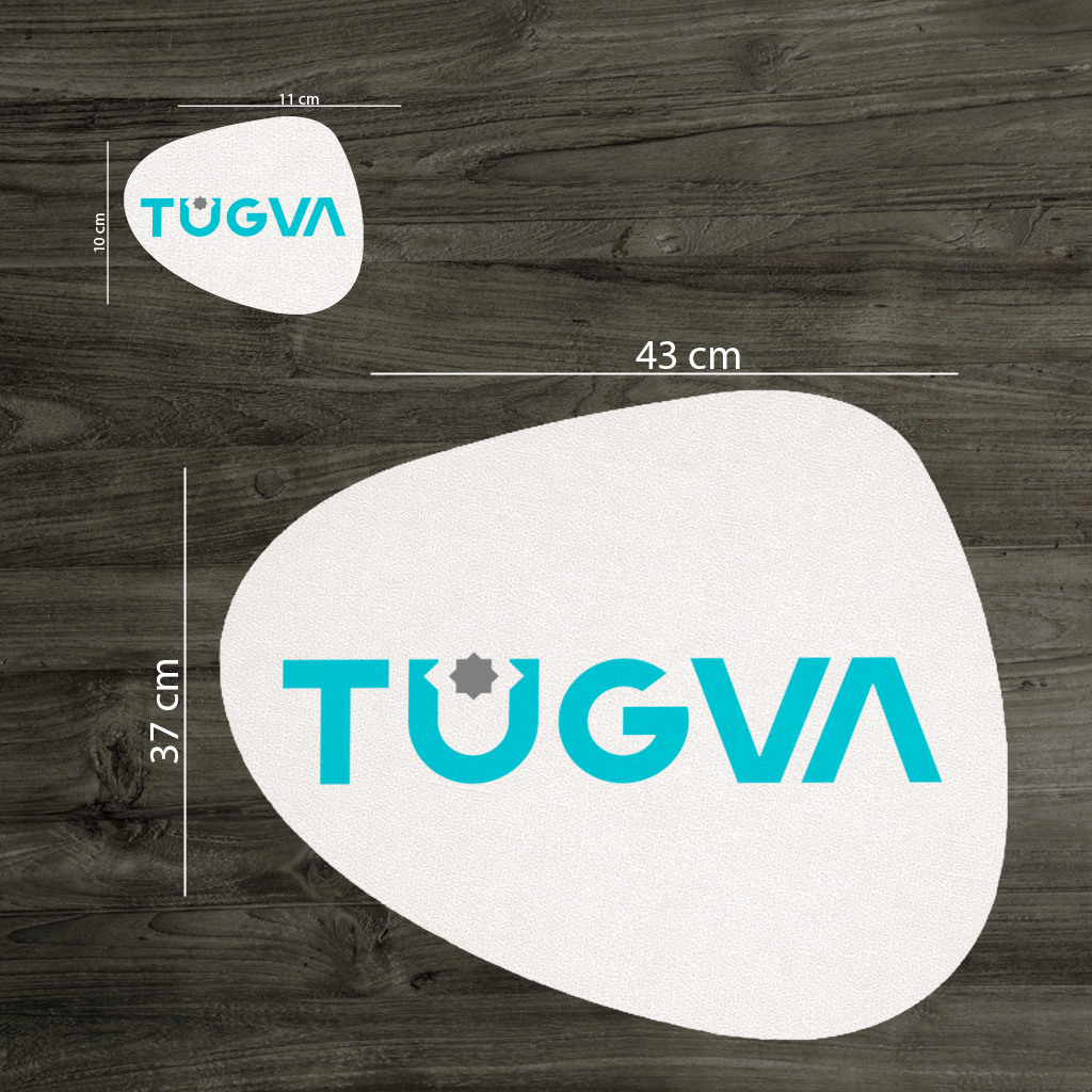 Tügva logo test ürünleri Charger Plate Set  12 Pieces