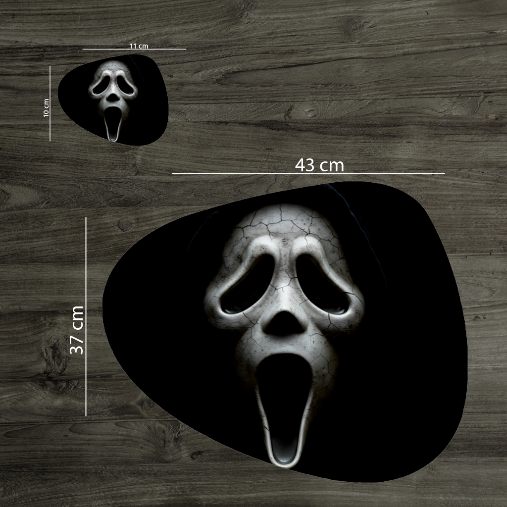 Ghostface The Scream from the Shadows Charger Plate Set  12 Pieces
