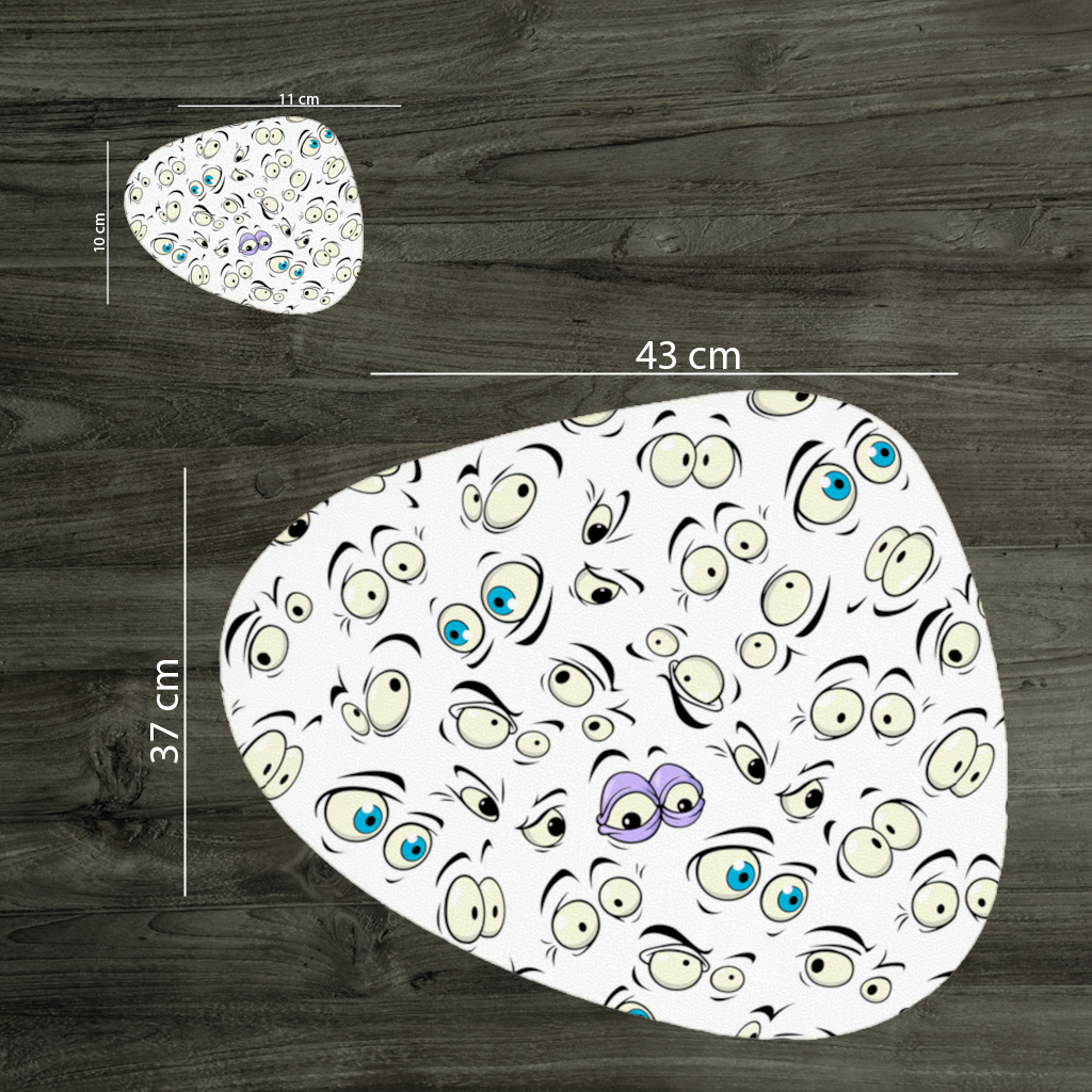 Funny Cartoon Eyes Pattern 