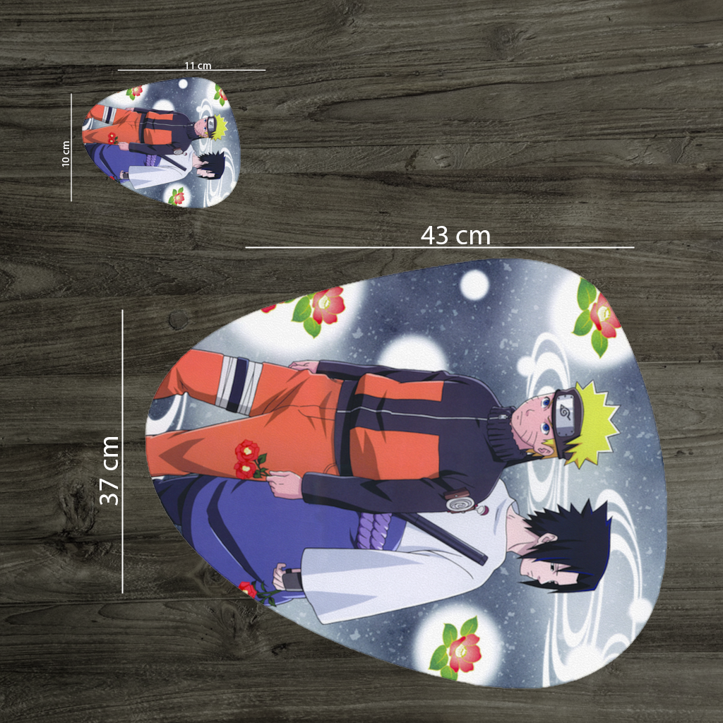 Two Rival Warriors with Red Camellias Charger Plate Set 12 Pieces