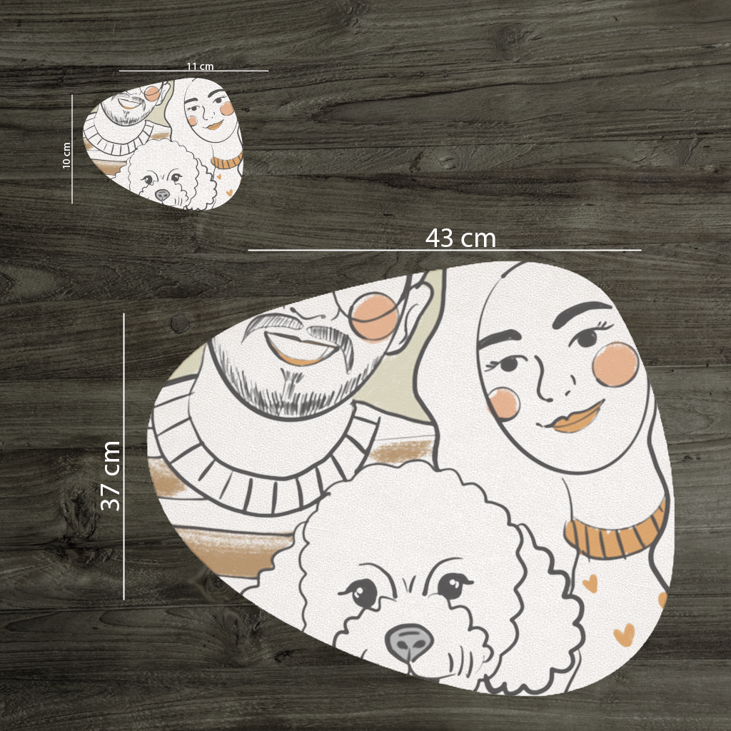 Our Family Charger Plate Set  12 Pieces